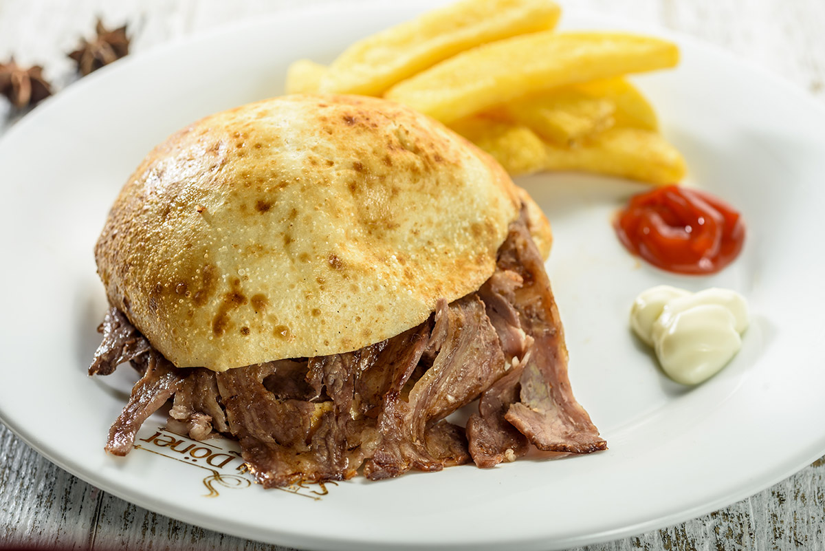Et Döner Tombik Ekmek+Ayran
